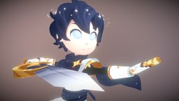 Orion toon, cute, gamedev, nomercyflh, multivarious, maya, handpainted, photoshop, zbrush, animation, stylized