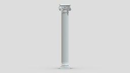 Empire Column room, greek, ancient, vintage, retro, column, ornament, molding, antique, cornice, classic, decorative, pillar, ionic, medallion, gothic, capital, realistic, roman, corbel, details, rosette, classical, finishes, components, pilaster, greco, cartouche, acanthus, architecture, 3d, design, house, home, decoration, building, interior, history, temple