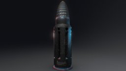 Anti dae, bullet, external, antitank, projectile, ballistics, zaya, substancepainter, substance, scifi, sci-fi