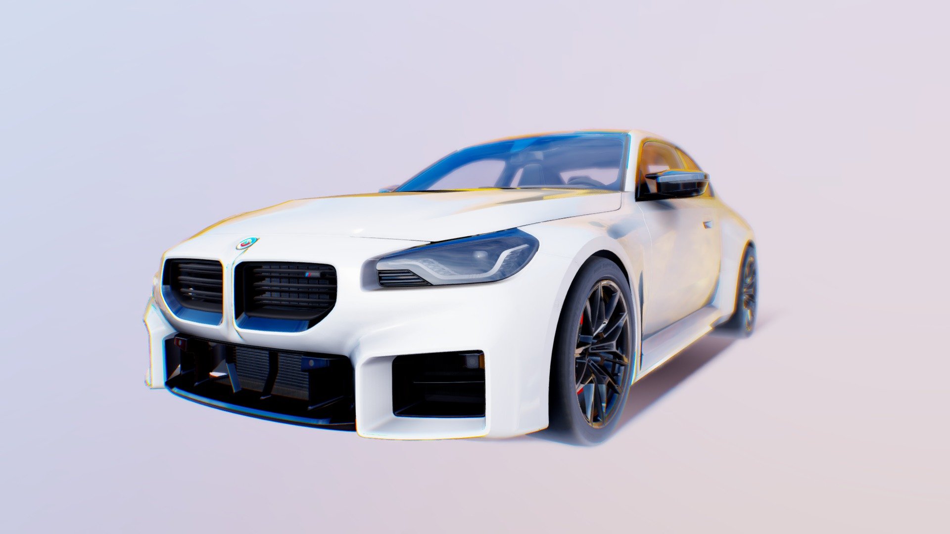 The G87 M2 is finally here - and what a car it promises to be. While there's no doubt that the powerful 458-horsepower S58 engine under the hood and massive 285mm rear tires will provide miles of smiles, enthusiasts can't help but be concerned 3d model