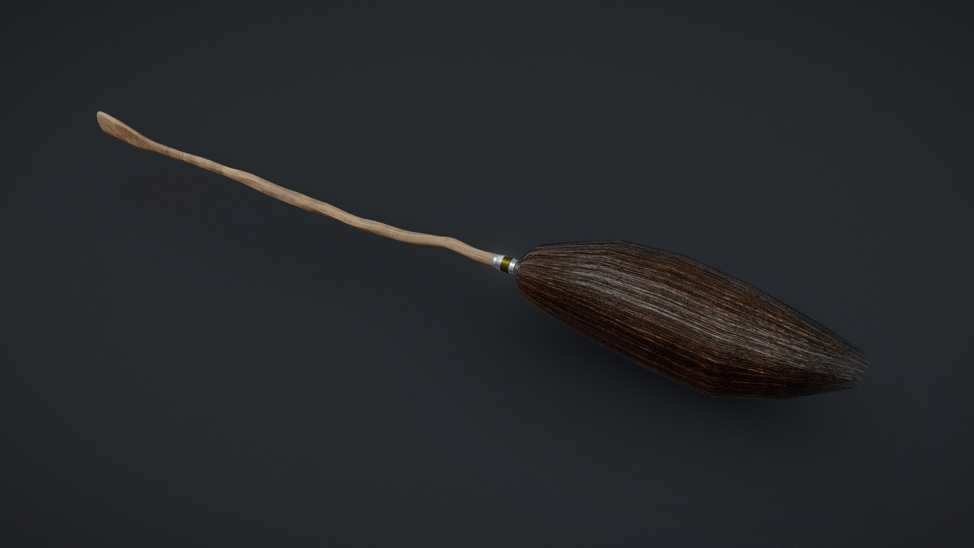 POLY COUNT:




|Faces: 2432

|Triangles: 4864

|Vertices: 3321

|Edges: 5672

Format:




.blend

.FBX

.OBJ

Blender scene:




|Low-poly mesh

|Shaders

TEXTURES:




Alpha

AO

BASE_COLOR

Metallic

Normal_DX

Roughness

Resolution - 2K

Model Info:




Model Name: Magic Broom

PBR Textures



Thank you for supporting !
 - Witches Magic Broom for Flying Low-poly 3D model - Buy Royalty Free 3D model by RayMorel 3d model