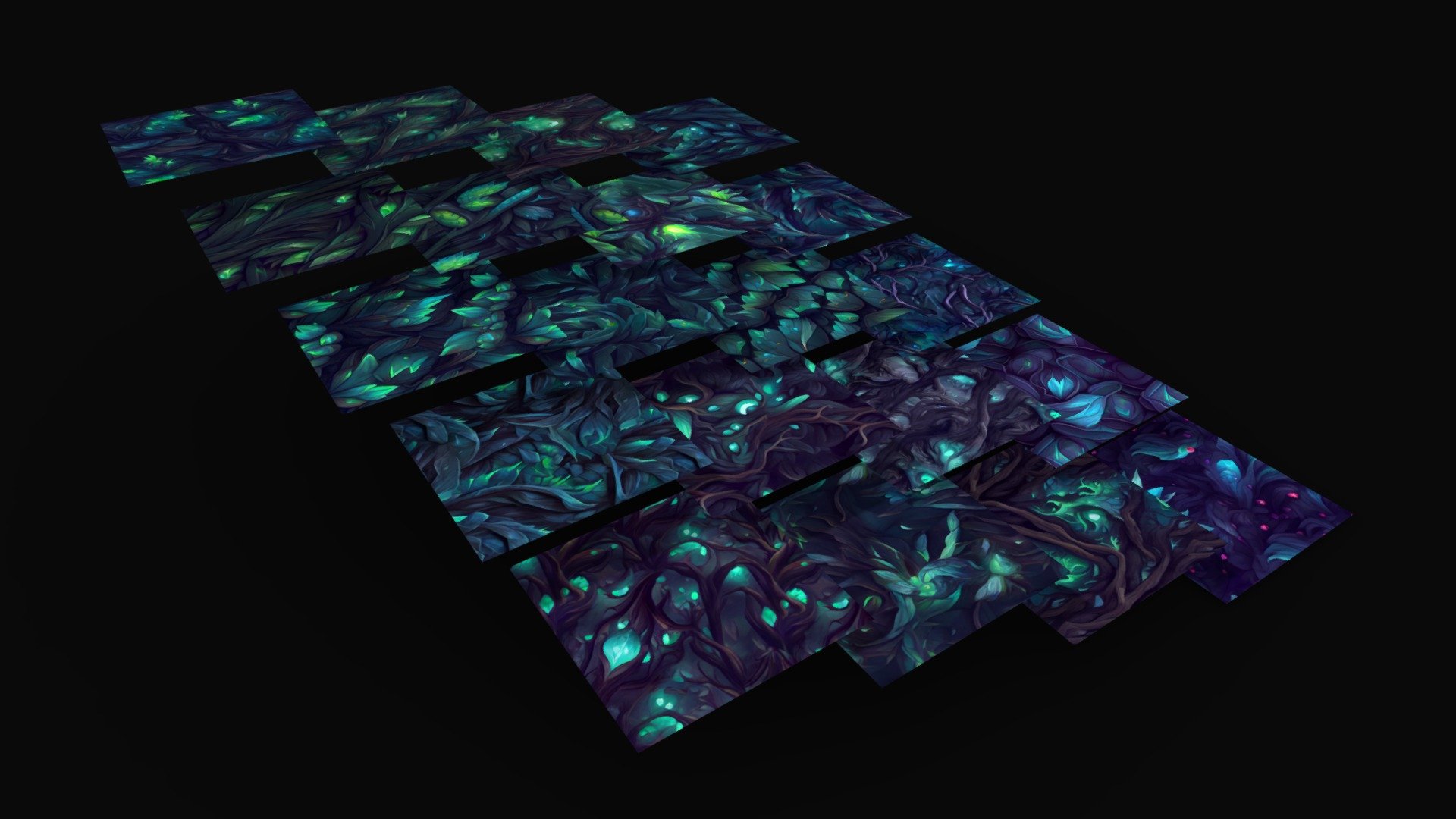 The sun sets as you step into the deep woods. A mysterious forest, adverse to visitors. This place is where the darkness lurks…

Textures were made to be tileable, meaning they will have no seams.




20 Color Textures (tileable)

2048 x 2048 size

Hand Painted

Mobile friendly

Help us by rating and commenting, this will motivate us to create more assets and improve :) - Grass: Twilight Forest 20 TEXTURES #2 - Buy Royalty Free 3D model by Texture Me (@textureme) 3d model