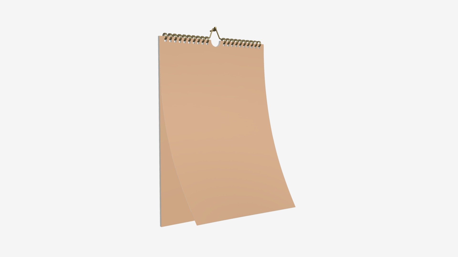 Wall calendar 02 - Buy Royalty Free 3D model by HQ3DMOD (@AivisAstics) 3d model