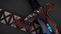 Warmonger Sword swords, realism, weapon, pbr