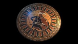 Plate Pattern #1 greek, plate, pottery