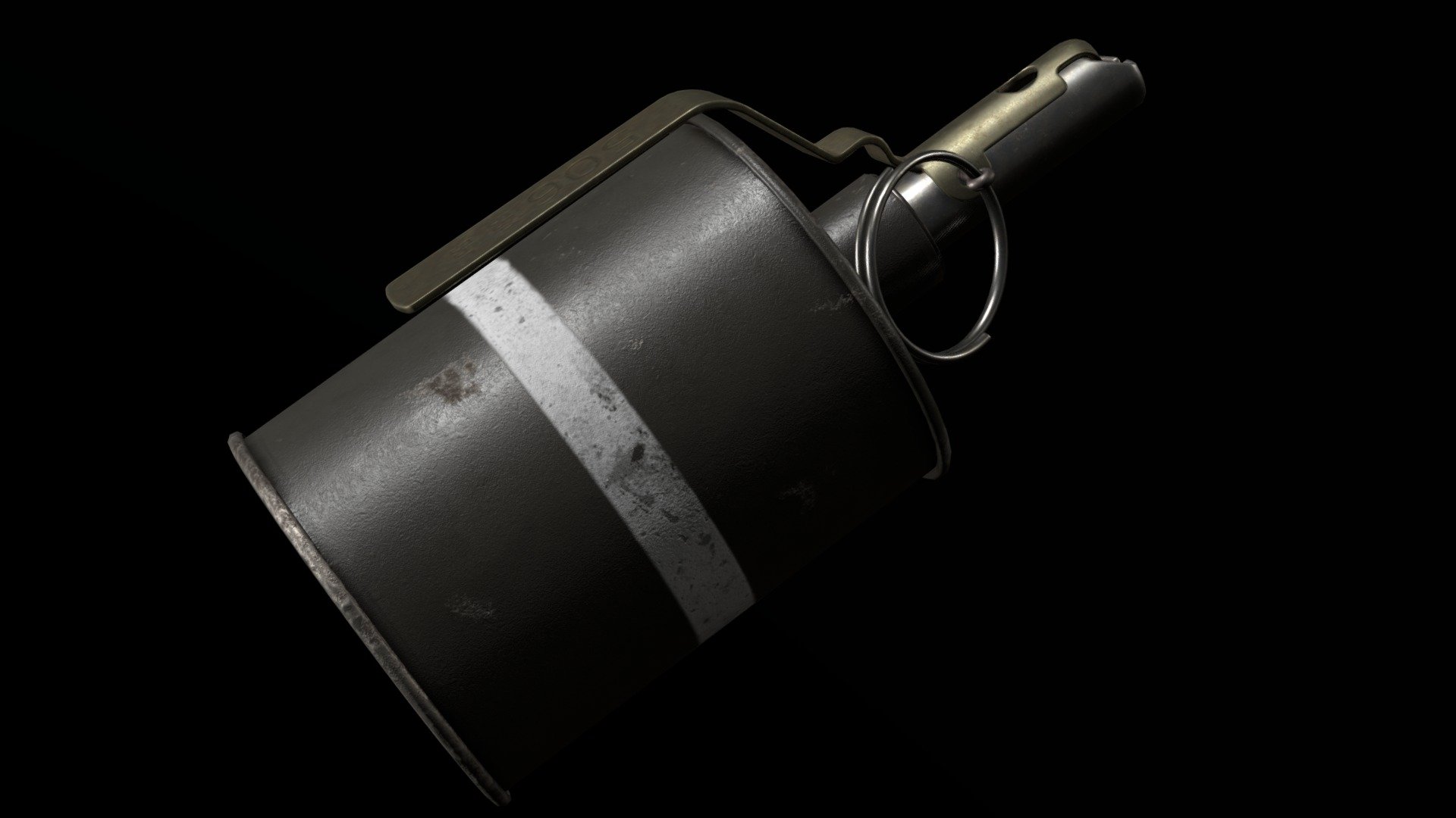 This asset contatins:

-low poly model

-1 2k texture set for PBR, Unreal Engine and Unity

The Soviet RG-42 (Ручная Граната образца 42 года &gt; Ruchnaya Granata obraztsa 42 goda, &ldquo;Hand Grenade pattern of [19]42 year