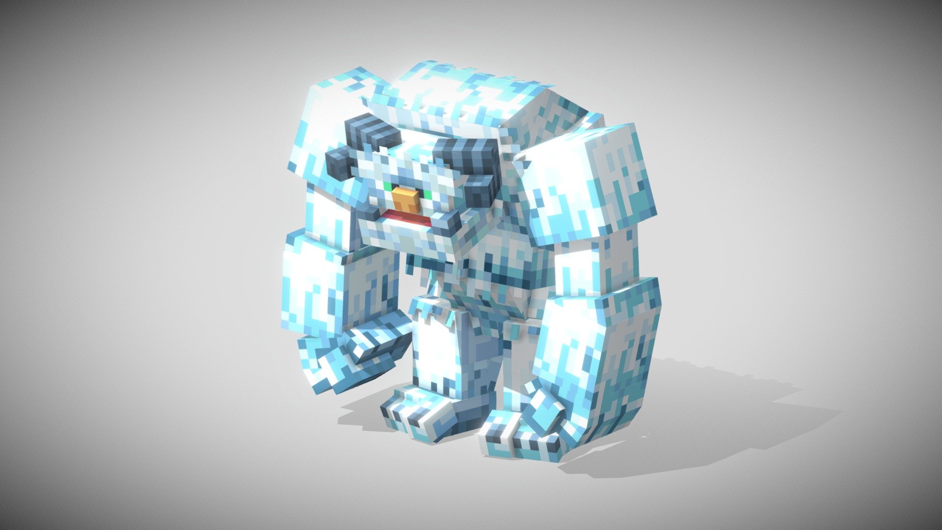 Yeti - 3D model by seancreatif1 3d model