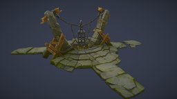 Last Outlander assets, diffuse-only, outlander, handpainted, stylized, fantasy, gameready, lastoutlander