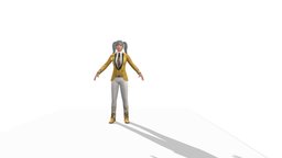 Season 4 Character in Golden Trigger Set cute, set, s4, trigger, rp, golden, saab, qt, charactermodel, twintails, femalecharacter, miramar, zaxo, pubg, character, female-model, bgmi, appeach