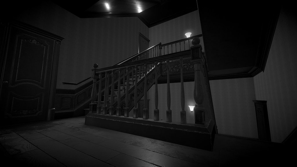 Stairwell - 3D model by mirukim 3d model