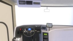 Complete Interior_1 bus, artist, substancepainter, 3d, blender, vehicle, art, model, car, abstract, cycles, interior