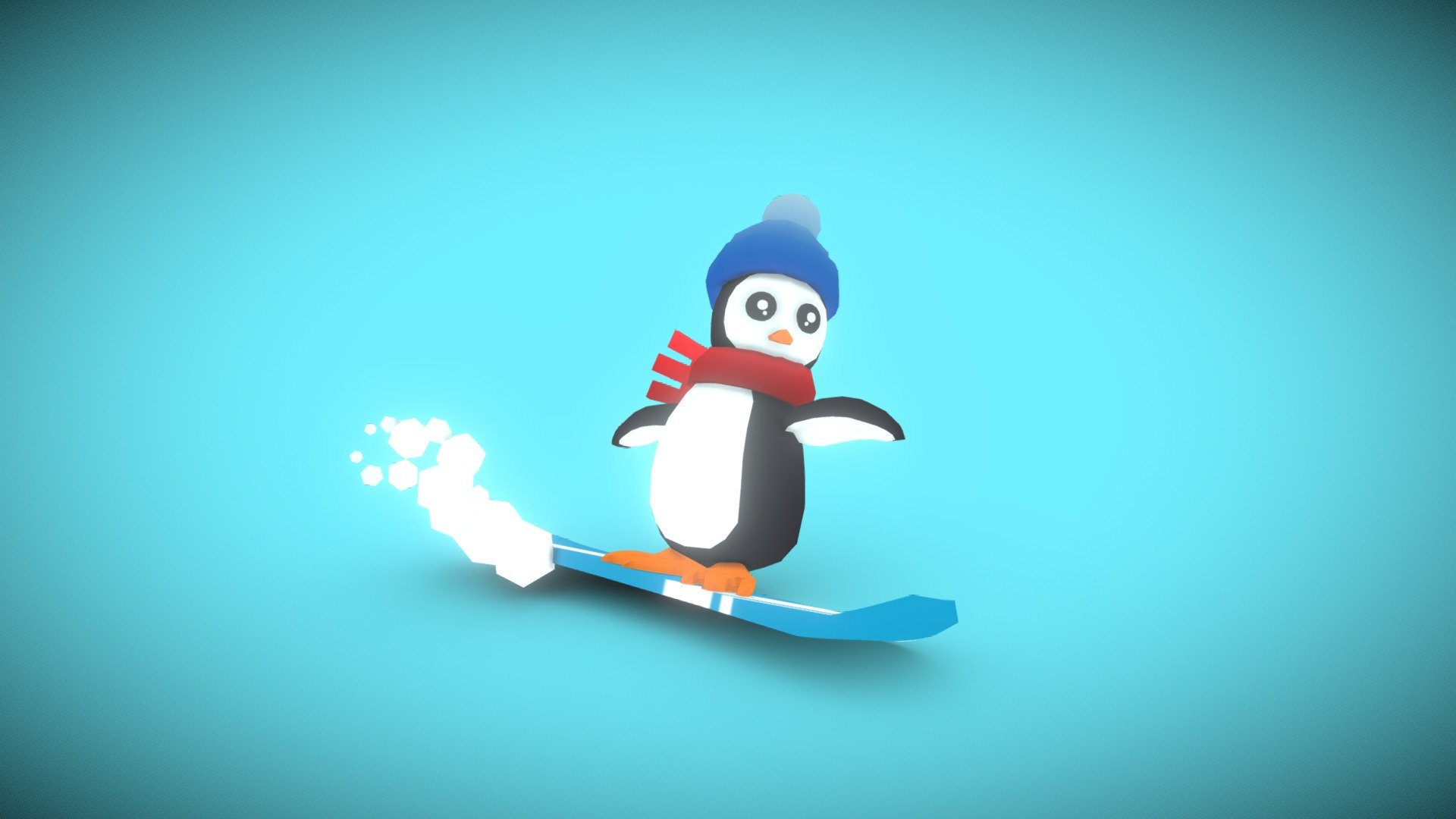 3December2022 Day 16: #Penguin.
&ldquo;Here comes Zipper! He might be the runt of the flock, but you'll never find a faster board anywhere else in the South Pole!