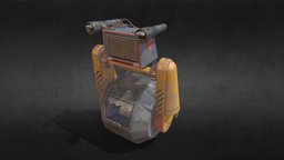 ADORO prop, substancepainter, substance, gameart, sci-fi, robot