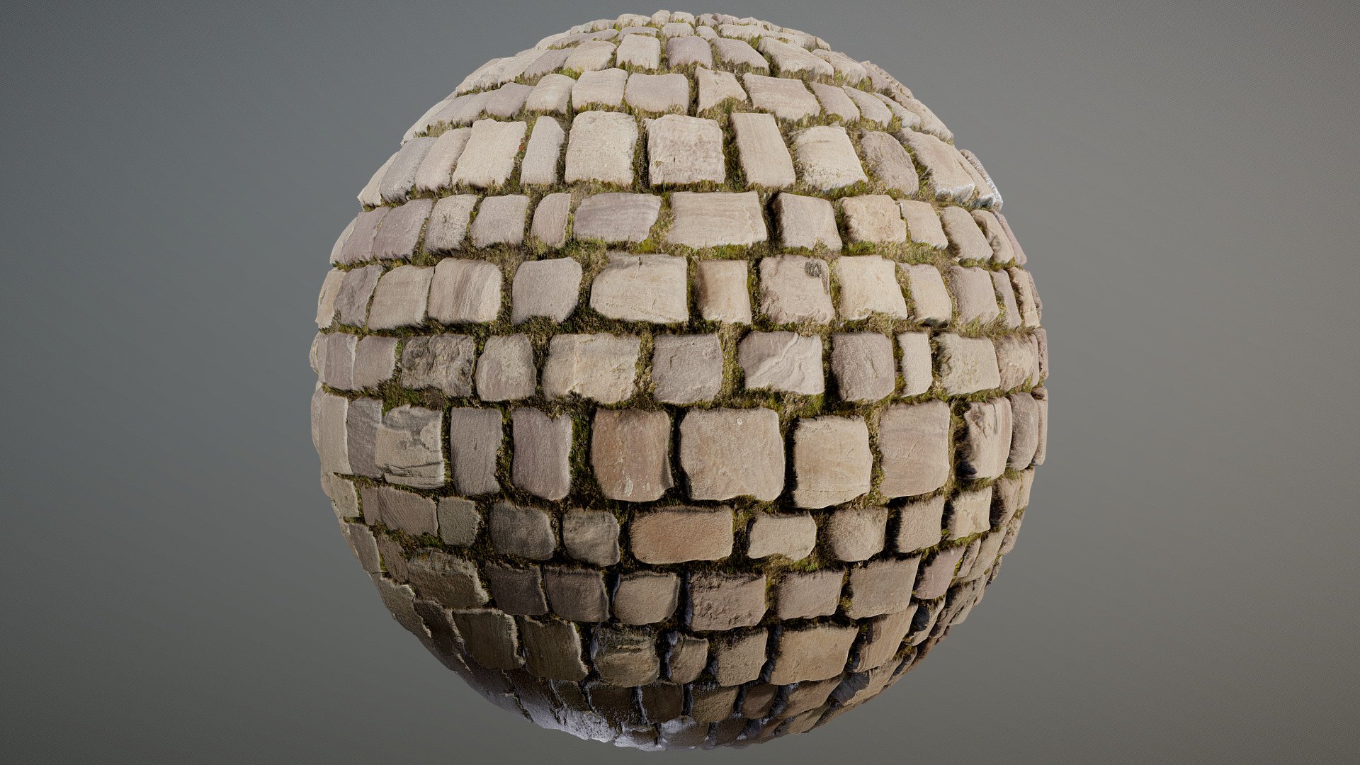 Seamless cobblestone texture, PBR 4K - Cobblestone PBR Texture - Buy Royalty Free 3D model by romullus 3d model