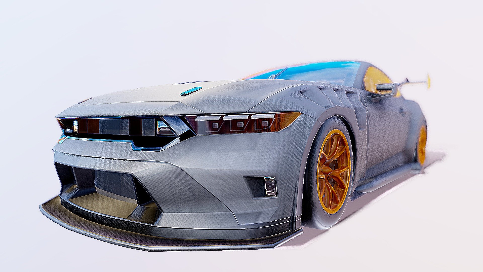 And there is already a customer race team ready to go, Ford says. Proton Competition, based in Ehingen, Germany, will take delivery of the first two Mustang GT3s and will run the entirety of the FIA World Endurance Championship in 2024. Ford Performance will also race a pair of Mustang GT3s in IMSA’s GTD Pro class, something the company has teased since January 2022 3d model