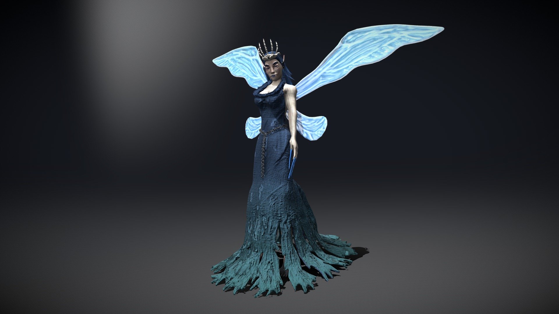 My original character. See https://davidsguffey.artstation.com/projects/Za0BW0 for more information 3d model