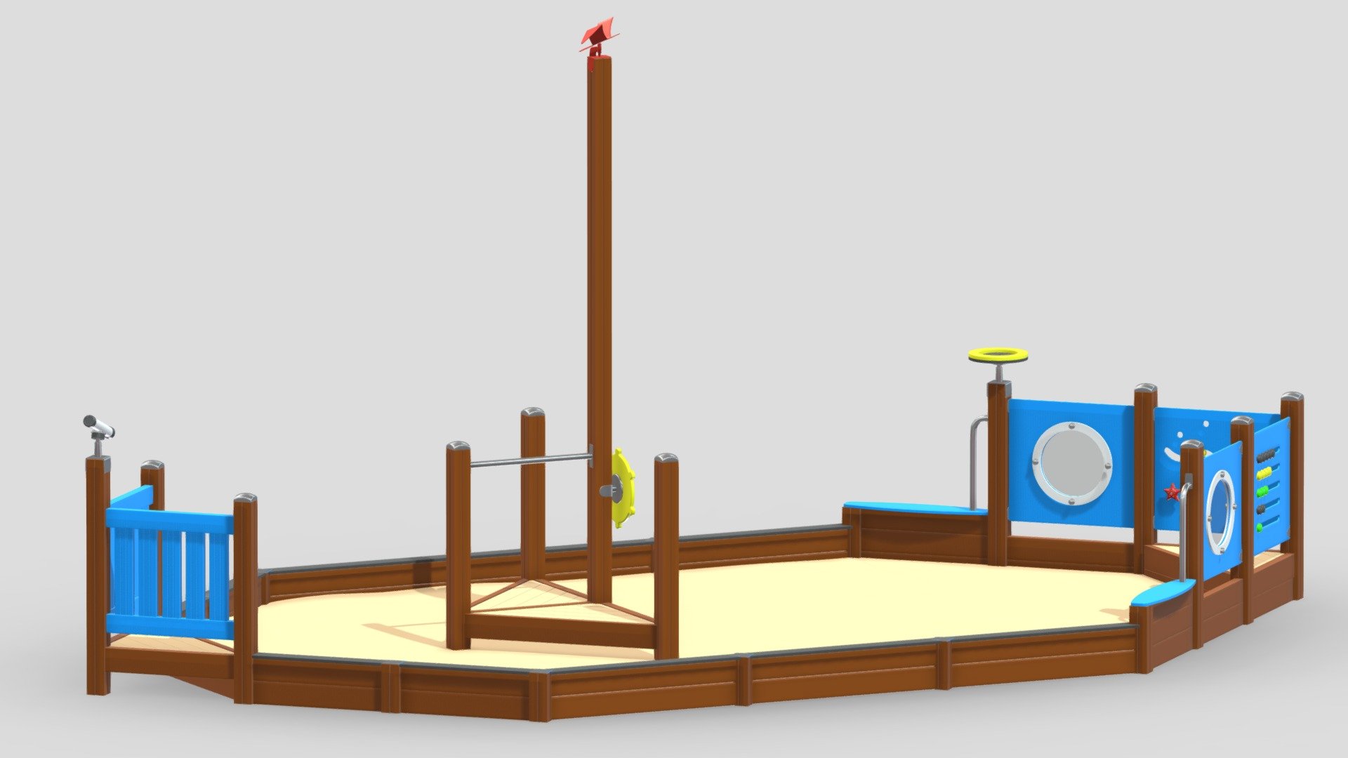 Hi,I'm Frezzy. I am leader of Cgivn studio. We are a team of talented artists working together since 2013.
If you want hire me to do 3d model please touch me at:cgivn.studio Thanks you! - Lappset Sandbox Boat - Buy Royalty Free 3D model by Frezzy3D 3d model