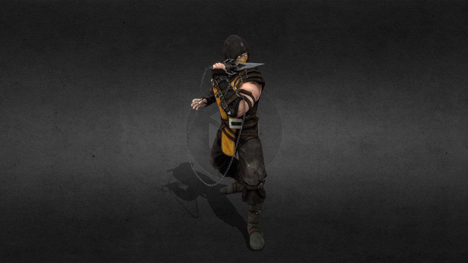 scorpion from mortal kombat x - SCORPION - 3D model by planner317 3d model