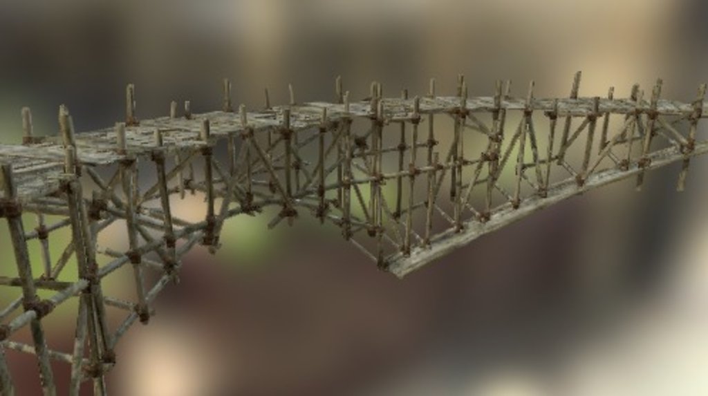 Modeling: Florian Busse, Texture: Simon Murray - Scaffold - 3D model by Florian (@finlaro) 3d model