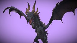 Dragon Boss boss, gameboss, dragonboss, cool, creature, animal, fantasy, dragon, gameready
