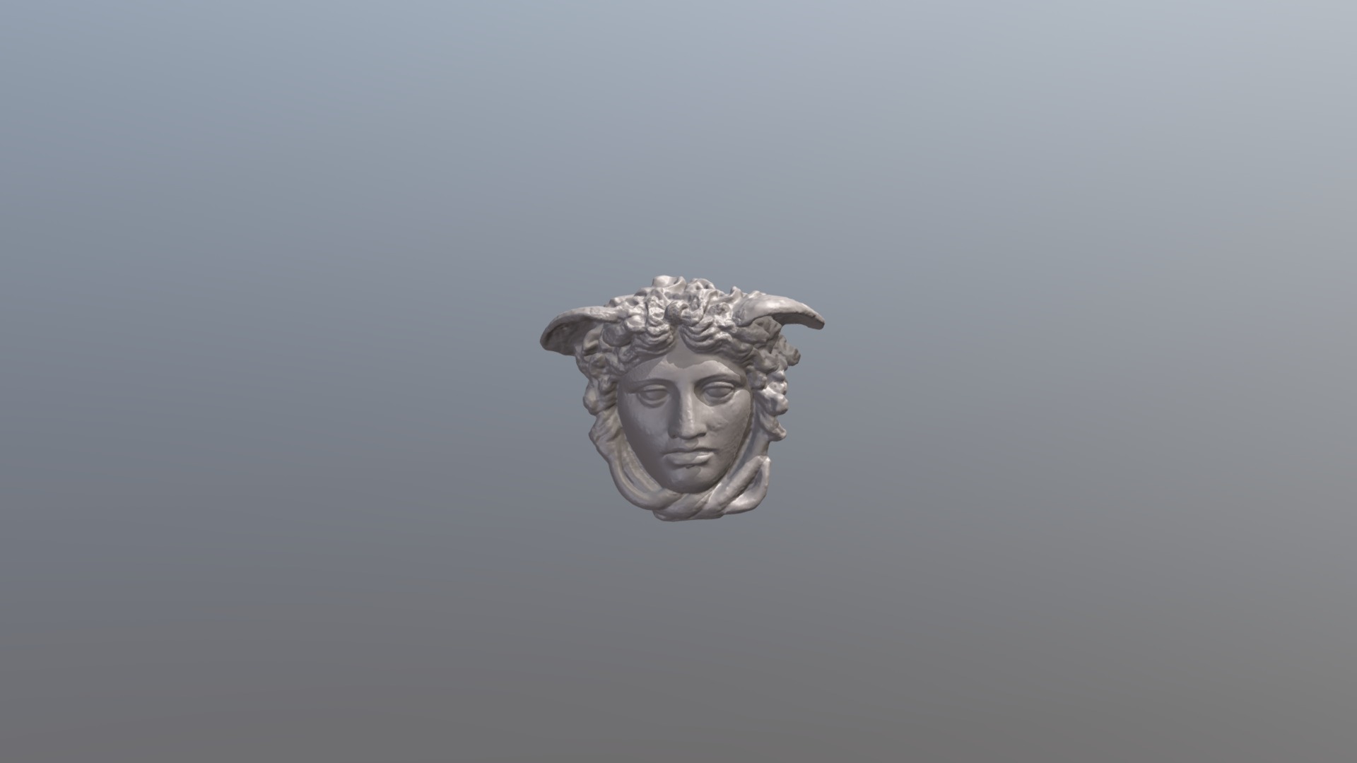 Cabeza de medusa como trabajo final del curso on-line de fotogrametria - Medusa - 3D model by carlahernandez.a96 3d model