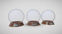 Crystal ball study, mystical, free3dmodel, crystalball, lowpoly, highpoly