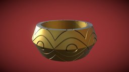 Ace Attorney ace, defense, apollo, metal, golden, blender-3d, justice, attorney, bracelet