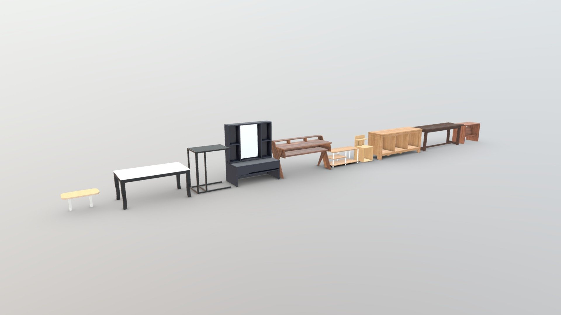 Units: Millimeter

Texture Format: .png .jpg

PBR in Substance Painter available for all software 

Usable in AR VR

ue4. ue5. blender. maya. 3d max. unity. c4d.

Formats: .obj .gltf .fbx .blend .glb

Compatible: 2.79 - 3.xx

Our studio accepts to make 3d models according to customers' requirements..

If you need any models for 3d software such as: 3dsmax, Cinema4D, Blender, Maya, Unreal Engine and Sketchup, please contact us or leave a comment below.

My best collections

Best regards ! - Table Package 1 - Buy Royalty Free 3D model by interior model (@interiormodel) 3d model