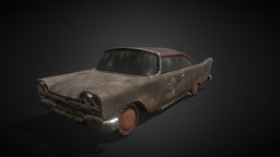 [Fallout] Chryslus Highwayman post-apocalyptic, highwayman, vehicle, car, fallout, motorsports-highwayman