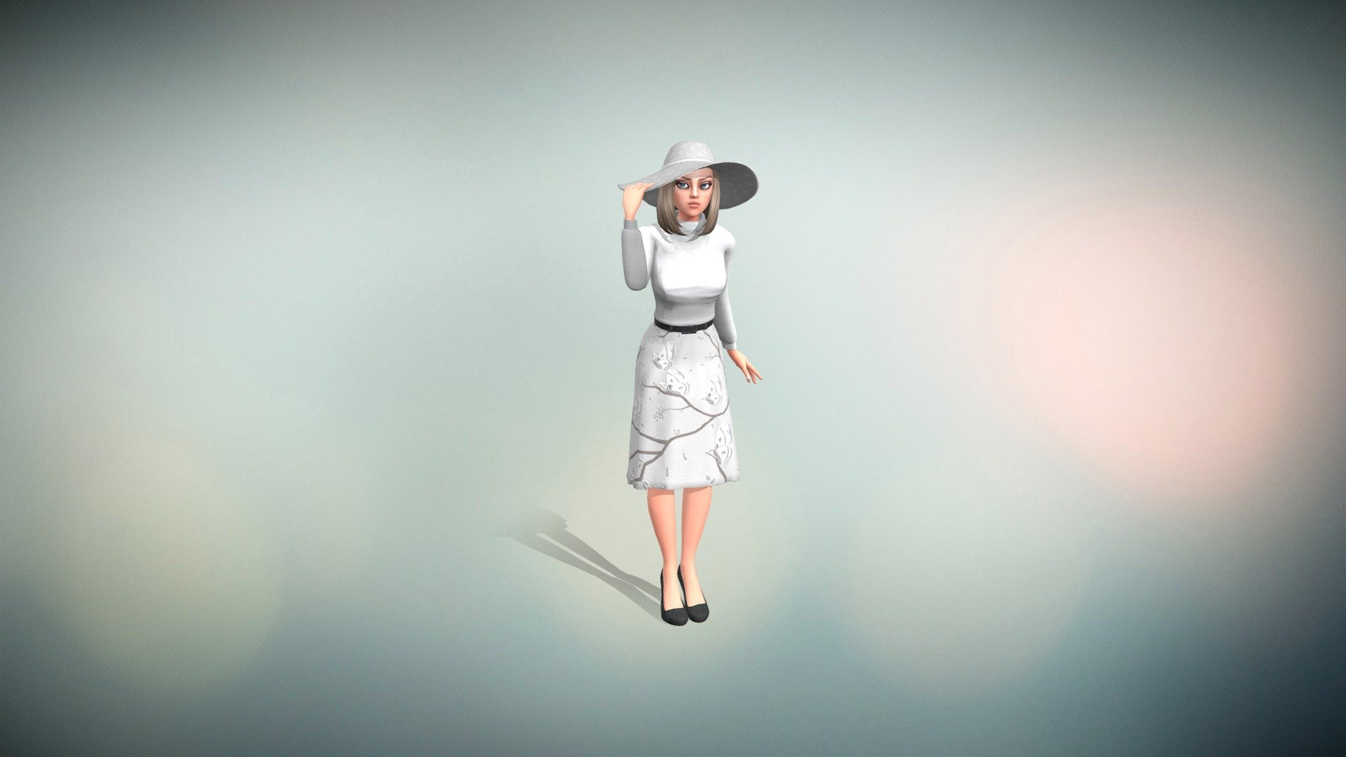 The Modular Character series is a collection of base characters &amp; add-on packs for Unity, which can be endlessly customized. The Stylized Female Base comes with numerous clothing &amp; cosmetic options. It's available on the Unity Asset Store and www.stellargameassets.com/shop.

Each base character features a selection of demo scenes and tools to easily save character prefabs and presets without touching a line of code, but the System is powerful enough to be extended for custom use as well. The System uses a slot-based process to allow you to mix and match parts, adjust body and face morphs, and change materials. Check out the documentation here 3d model