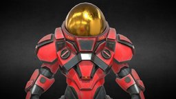 Battle_Suit marines, substancepainter, substance, character, scifi, hardsurface
