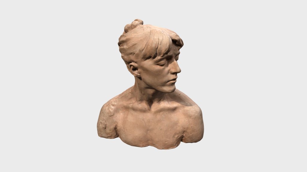 Collections du musée de Poitiers (Vienne, france). Sculpture de Camille Claudel 3d model