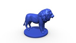 Wild Animal Lion africa, mammal, habitat, craft, diy, detailed, outdoor, lion, statue, realistic, artistic, nature, printable, 3d-printing, 3d-modeling, wildlife, 3d-model, savannah, animal-sculpture, digital-sculpture, lion-sculpture, lion-figurine, art, creature, animal, sculpture, lifelike, home-decoration, wildlife-art, wildlife-sculpture, wildlife-decor, outdoor-decoration, garden-decor, wildlife-figurine, 3d-printable-model, lion-figure, lion-ornament, lion-collectible, lion-keepsake, "lion-souvenir"