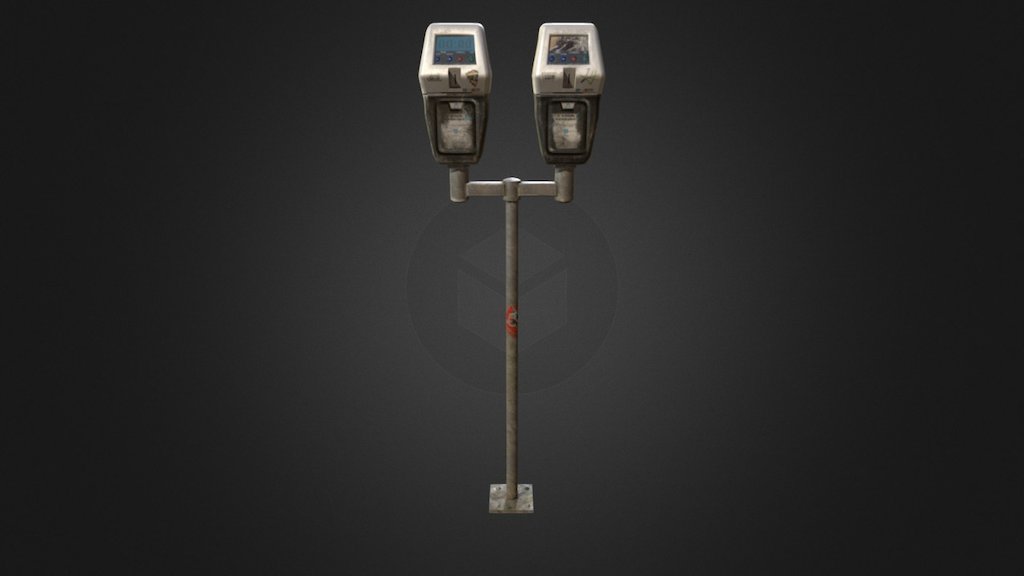 Here's my take at a modified Parking Meter. 
Modeled using Modo. Textured using Photoshop and Substance Painter.

Note: I take no credit for the stickers that I applied - Parking Meter - 3D model by vinnyhaw 3d model