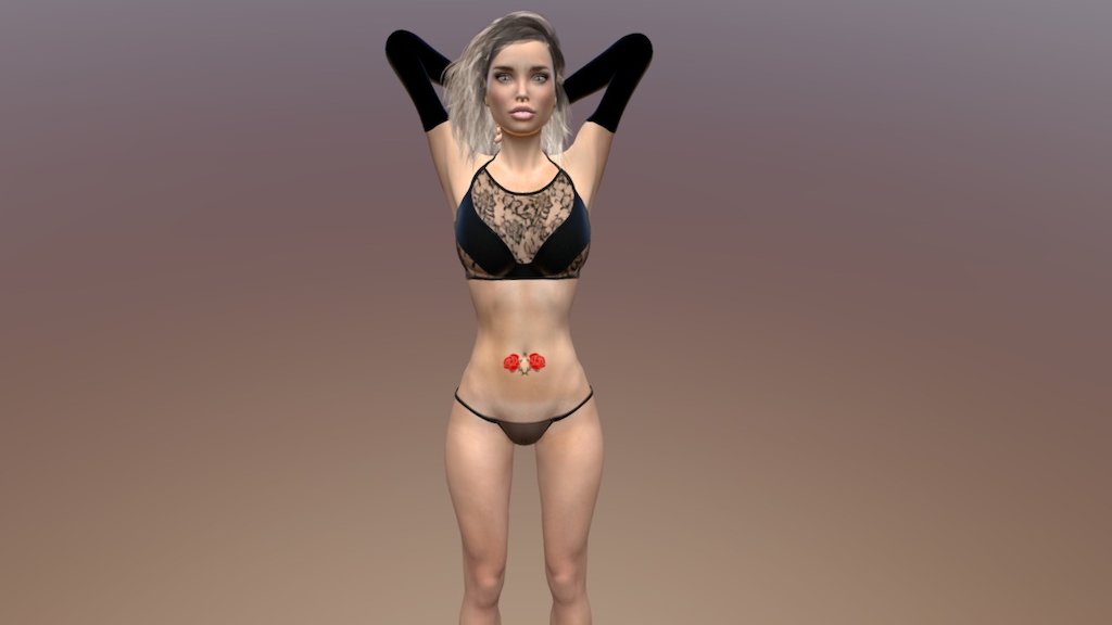 Iryana 1.0
Finally export from Daz Studio with corrects textures. I use [.FBX 2014 binaires]. Remove vagina because of huge size textures.
Seems to work fine !
Enjoy ! - Iryana 1.0 VR - Sexy dress (No explicit) - 3D model by 3DXtreme's (@JeyDeemadeinLC) 3d model