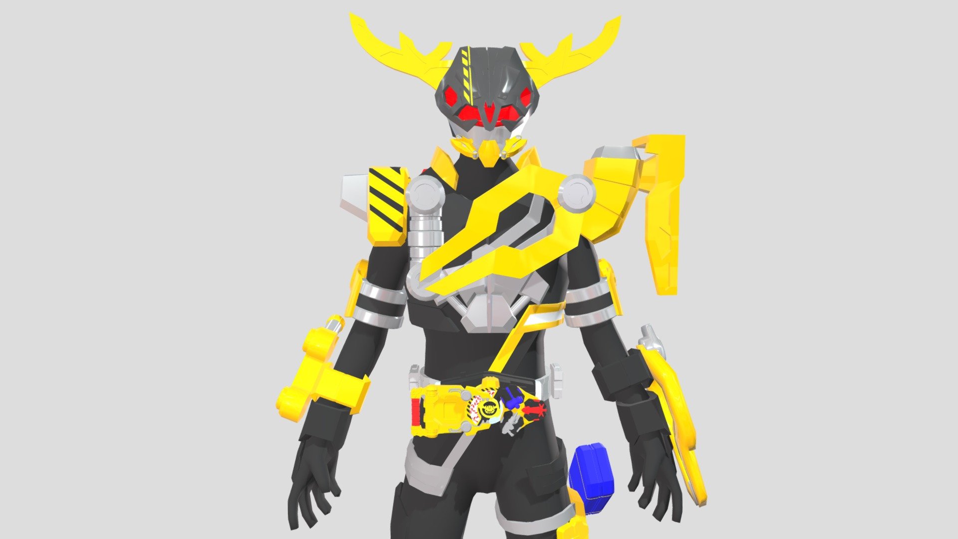 Kamen Rider Seeker - Kamen Rider Seeker - 3D model by Hendri Susanto (@Hendrisusanto) 3d model