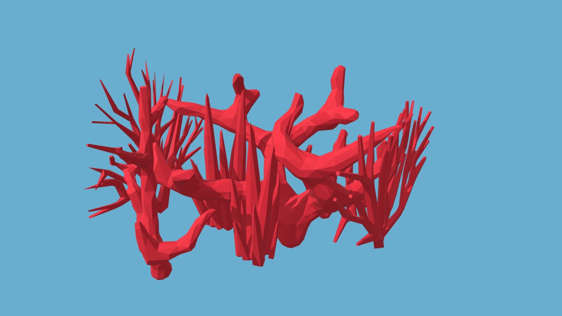 An collection of coral with a custom random color shader (only in the blend file). If you would like to download the full underwater pack or each individual coral fbx you can visit my my itch page 3d model
