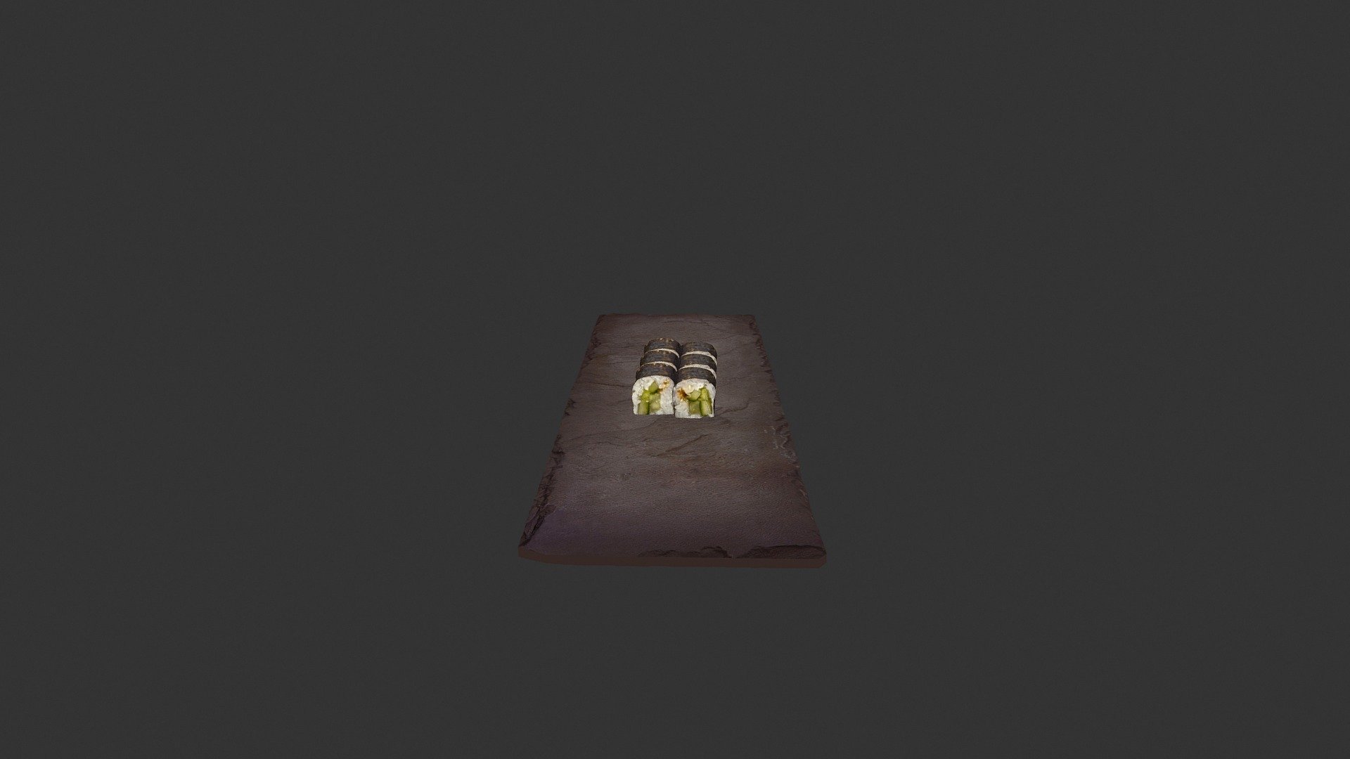 Roll Cucumber - 3D model by alex.alexandrov.a 3d model