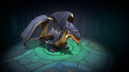 Dragon animated character