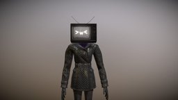 TVWoman (Remaster) skibiditoilet, skibidi_toliet, tvwoman