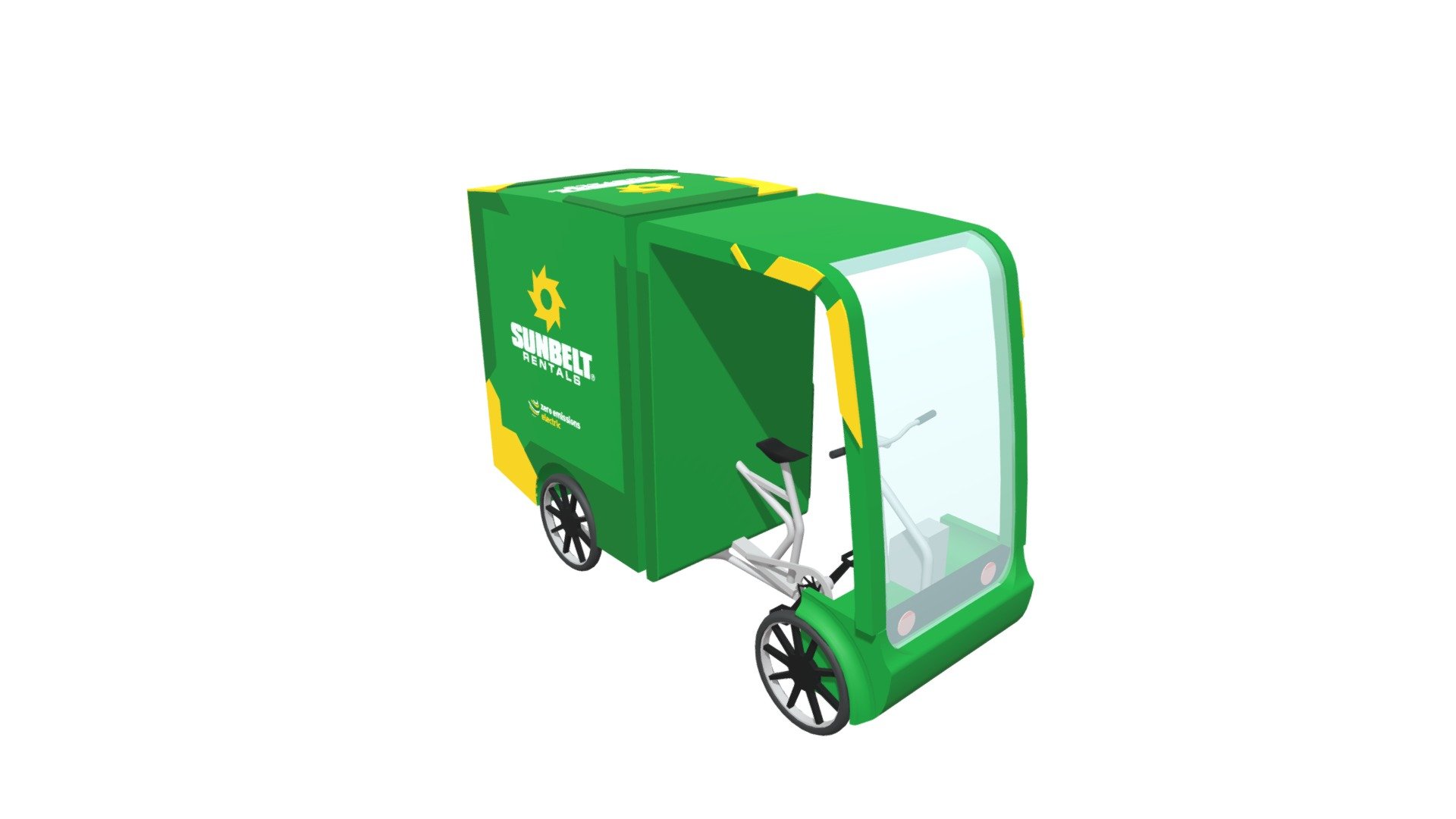 Bike EAV Solution e-Cargo 2 Cubed - Bike EAV Solution e-Cargo 2 Cubed - 3D model by bimstore (@Revitspace) 3d model