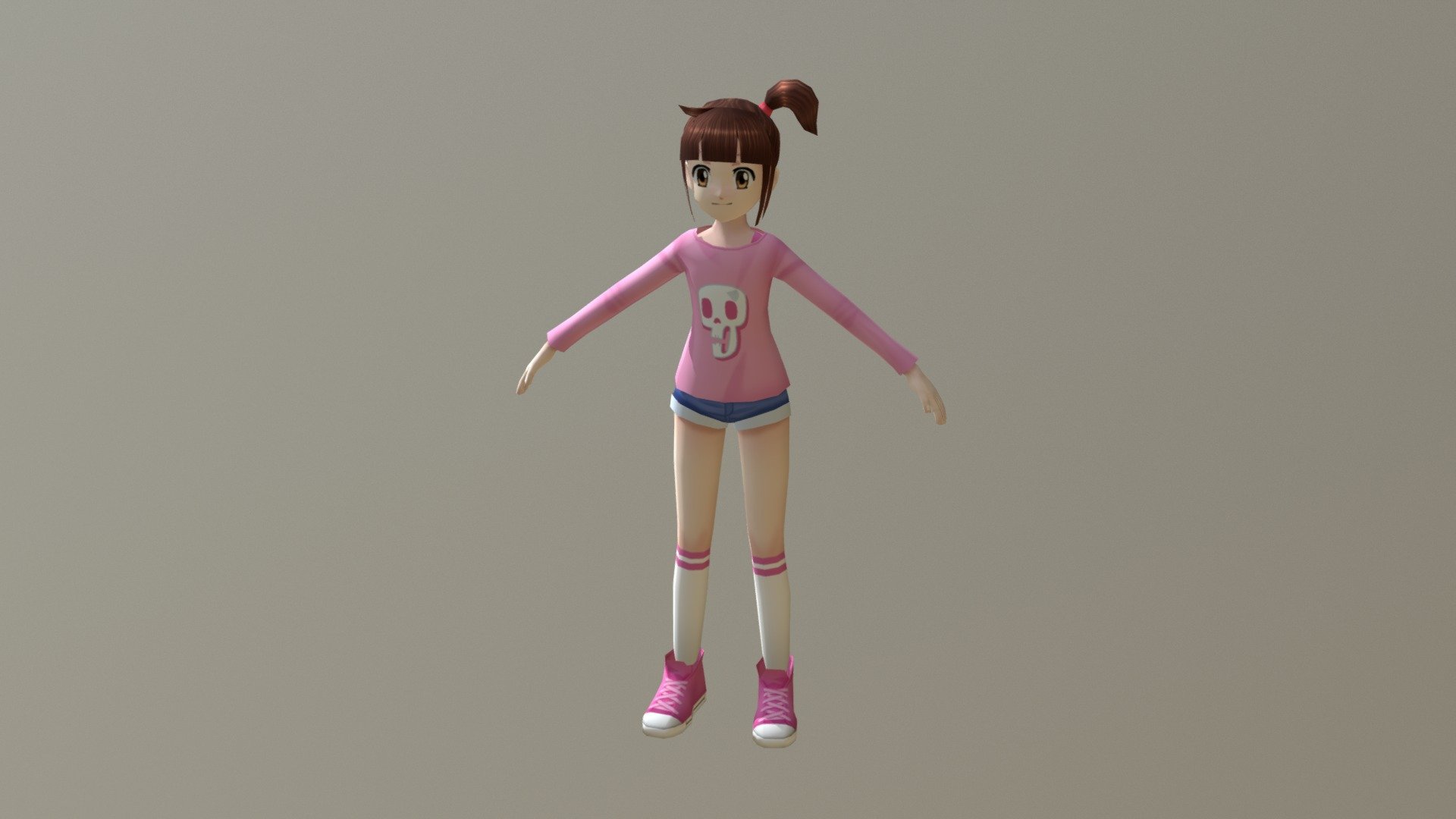 Guhari Obj - 3D model by SeanKimWorks.com (@nabithecat) 3d model