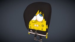 Emo Spongebob meme, bob, sponge