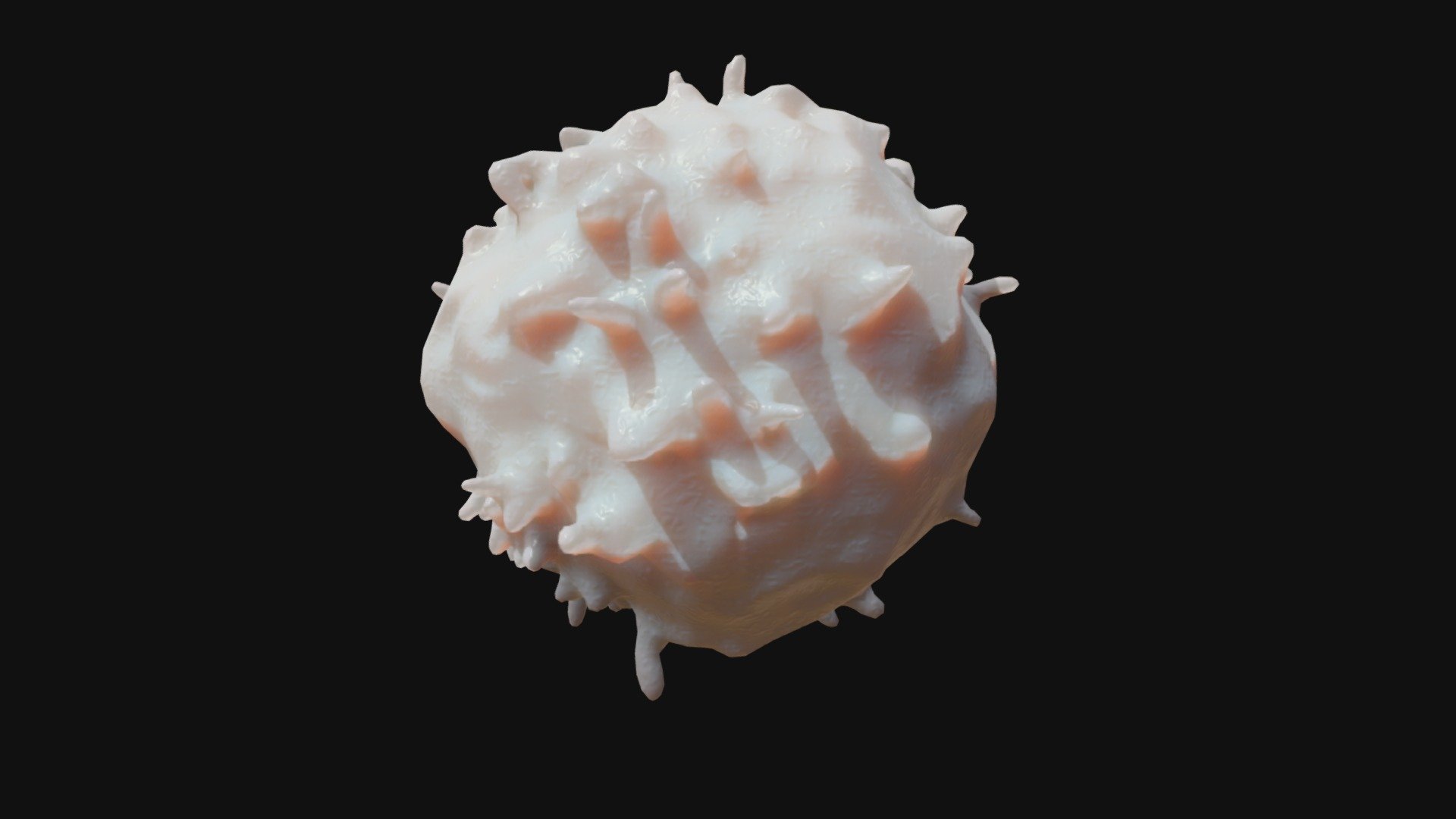 Originally modeled in Cinema 4D R 19

Maps for Lymphocyte


BaseColor
Metallic
Roughness
Normal
AO

SCALE:
- Model at world center and real scale:
       Metric in centimeter
       1 unit = 1 centimeter

Texture resolution 4096x4096
Texture format PNG

Poly Count :
Polygon Count - 8642
Vertex Count - 4321
No N-Gons - Lymphocyte - Buy Royalty Free 3D model by zames1992 3d model