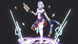Fiona Hoshimi (Twinkle Starknights) gamecharacter, twinklestarknights
