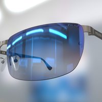 Sunglasses Police S8986K sunglasses, under10k, lowpoly