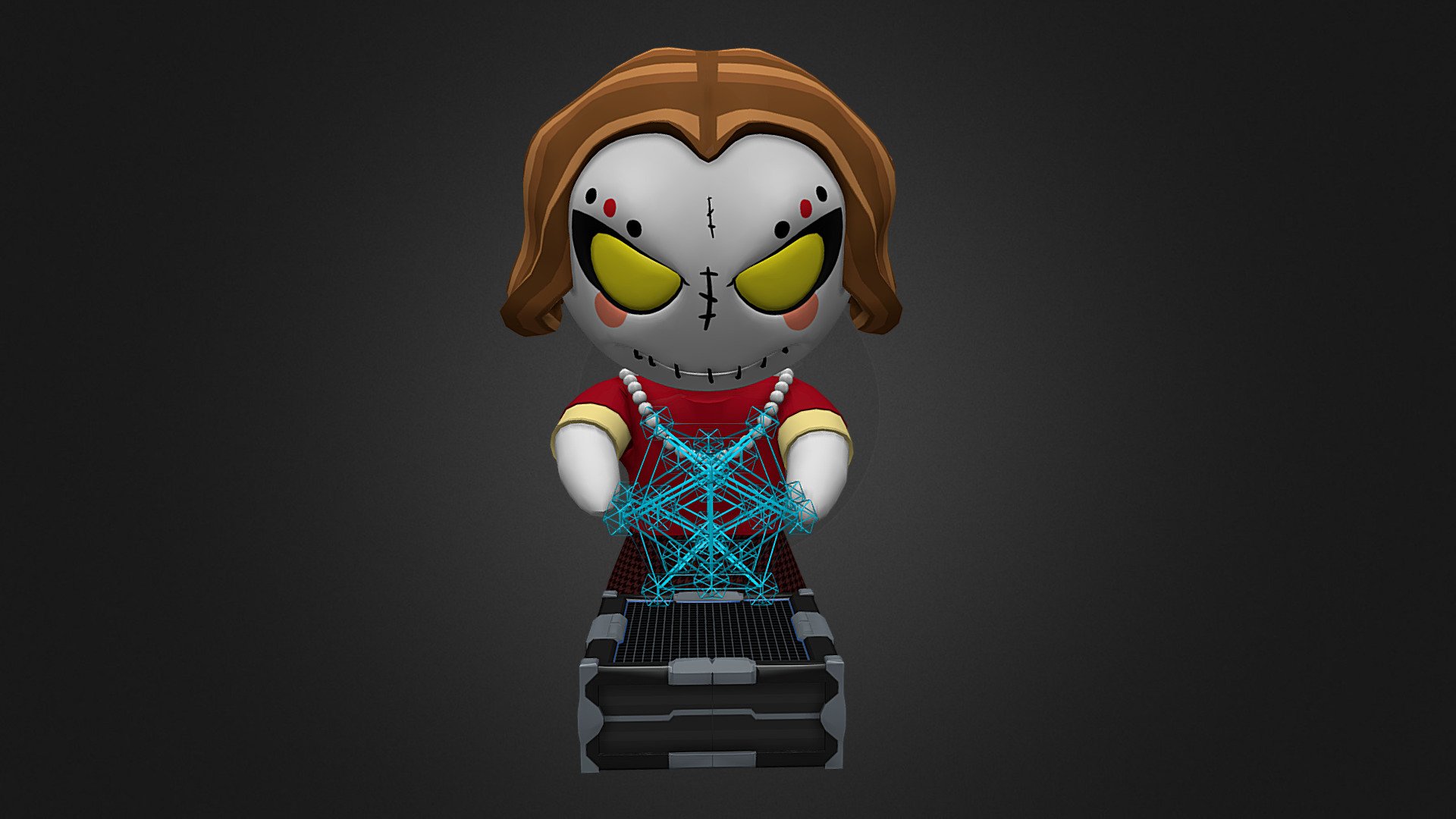3D Designer Augmented Reality Voodoo Doll - Buy Royalty Free 3D model by Ikon XR (@ikonxr) 3d model