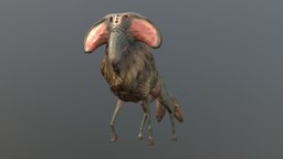 Xeno Wildebeest alien, xeno, substancepainter, substance, creature, animal