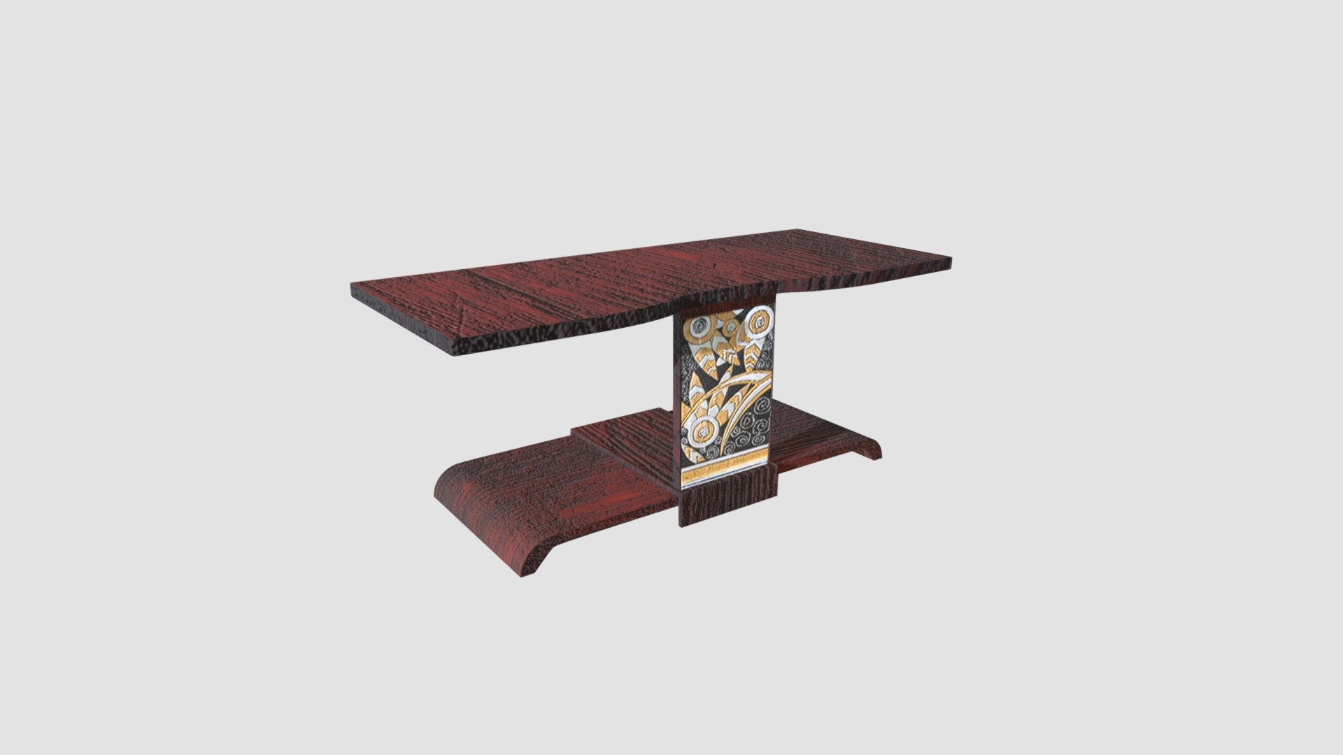 Highly detailed 3d model of table with all textures, shaders and materials. It is ready to use, just put it into your scene 3d model