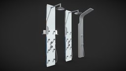 Hydromassage shower panels Ravak set 03 bathroom, system, shower, classic, hands, mixer, head, golden, classical, thermostat, ravak